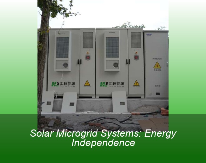 Solar Microgrid Systems: Energy Independence